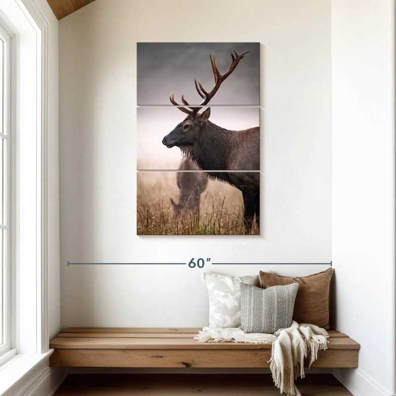 Wapiti Brampt Mighty Bull, H 45 po x l 28 po
