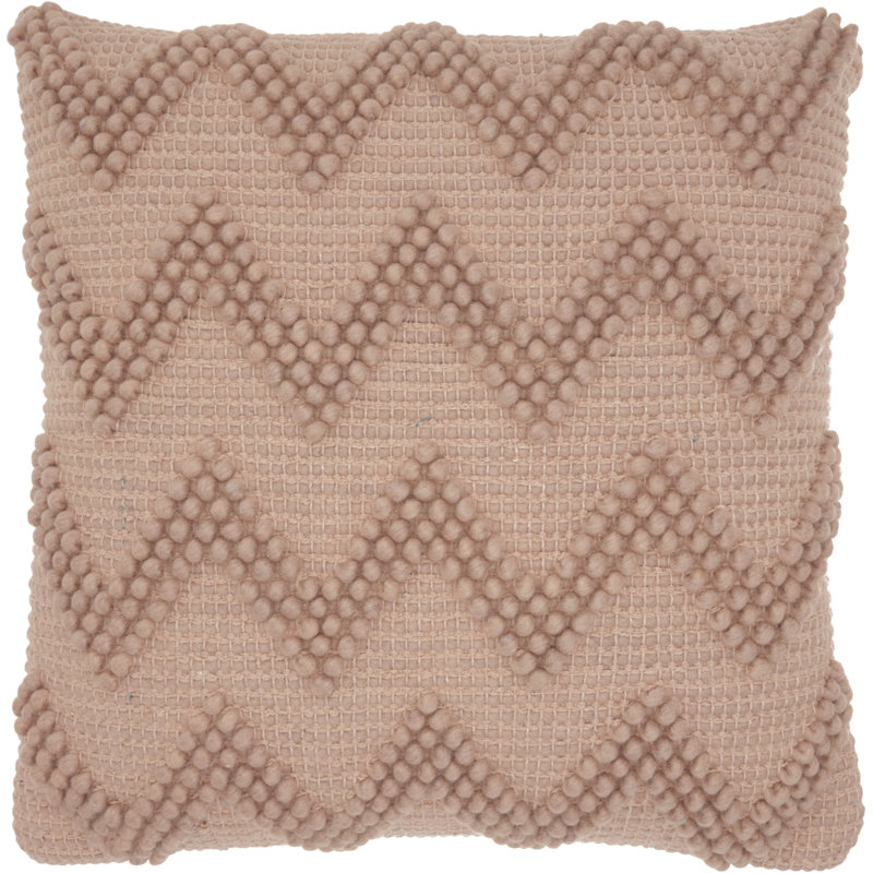  Housse et insert de coussin carré, Rougir, H 20 po x l 20 po x P 6 po, Carrée
