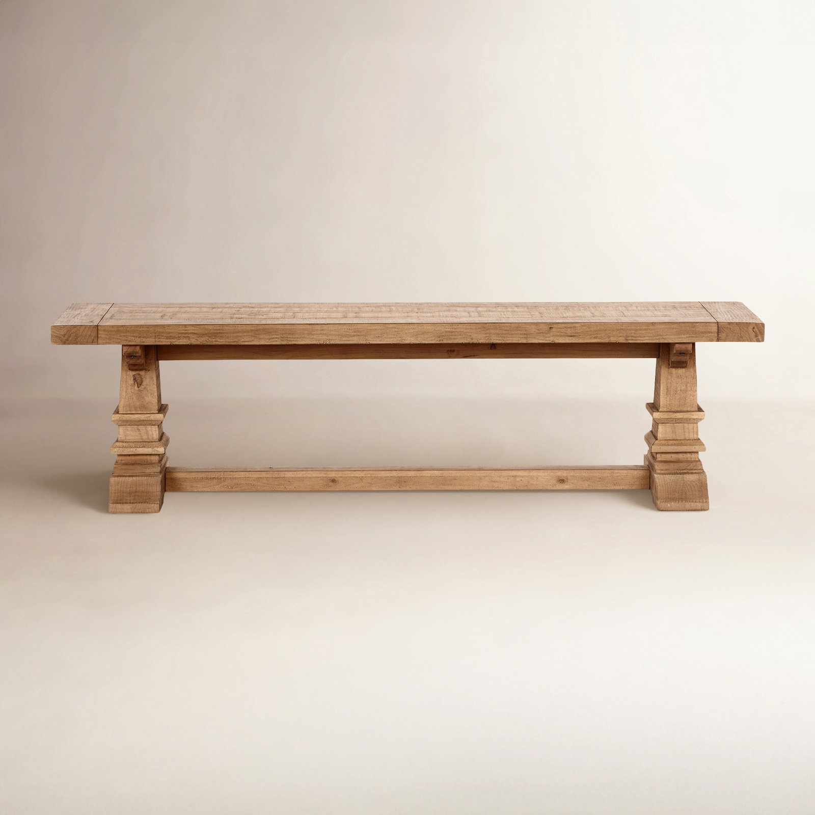 Vienna Dining Bench, 18"H x 66"W x 16"D