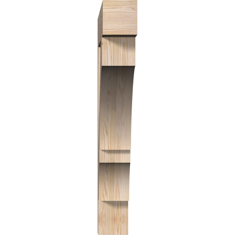 H 5,5 l, Sapin de Douglas lisse, L 5 1/2 po x P 40 po x H 40 po