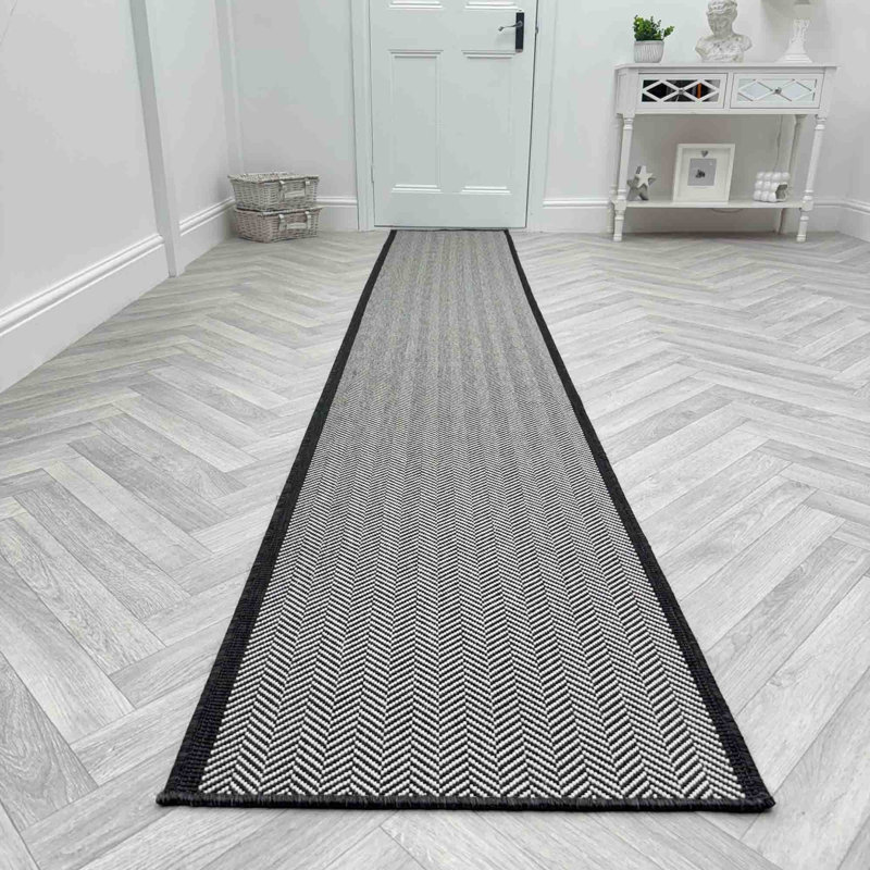 Runner Geometric Flatweave Indoor / Outdoor Area Rug, Runner 60 x 180 cm
