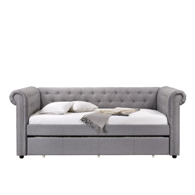Justice Fabric Daybed With Trundle