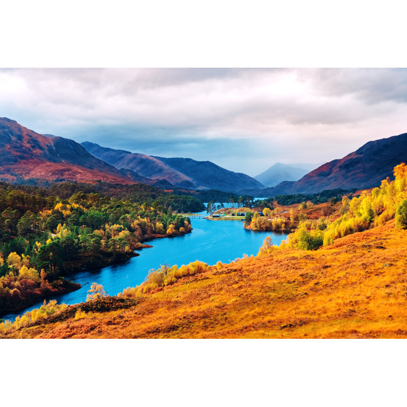 Glen Affric by Lucentius - No Frame Art Prints on Canvas, 30cm H x 46cm W