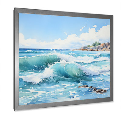 " Turquoise Seascapes Capture The Vastness "