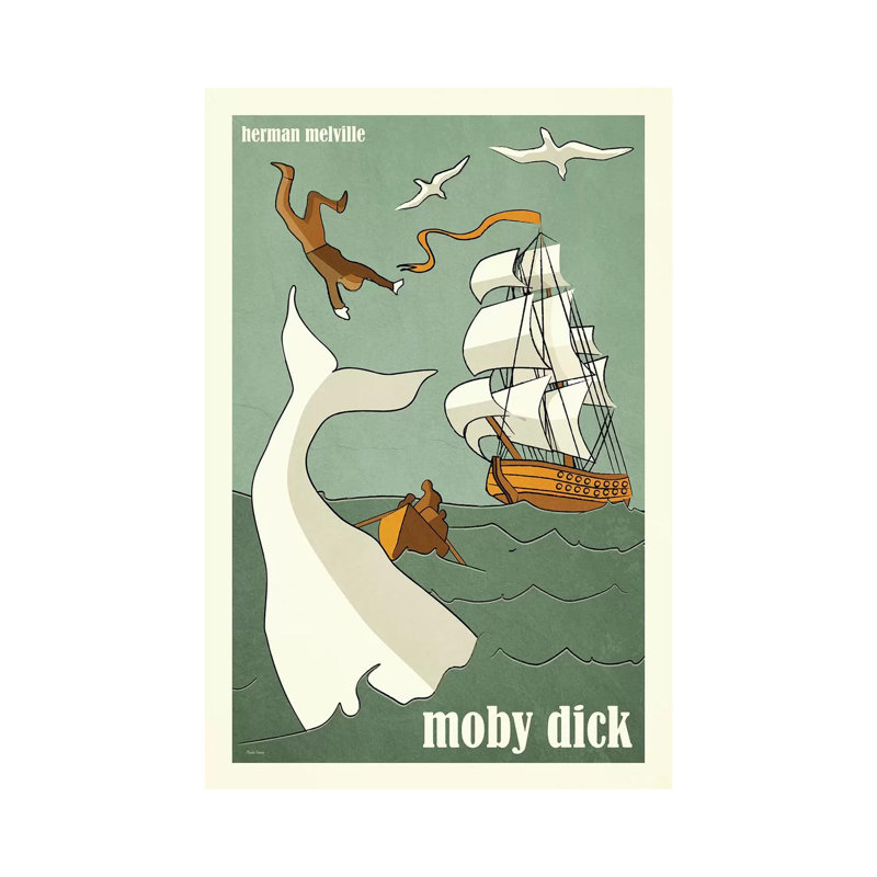 " Moby Dick " by Claudia Varosio, 60" H x 40" W x 1.5" D
