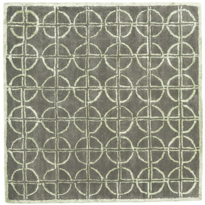 Soho Hand Tufted Wool Geometric Rug