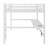 Metal Loft Bed With Power Outlet And LED Lighted-1377206987