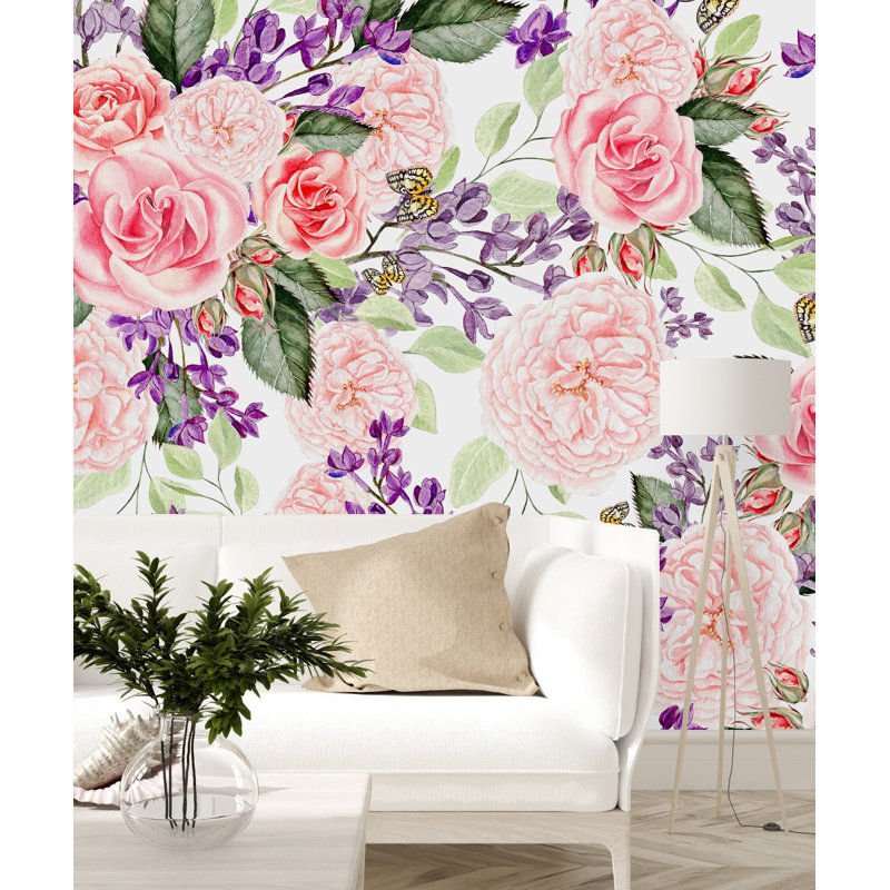 Peel & Stick Wall Mural, 1' W x 10.42' L