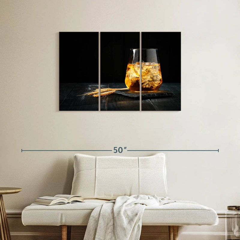 Yarlin Iced Bourbon, 24" H x 38" W