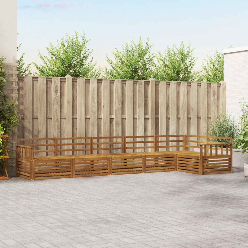 406cm Wide Patio Sectional Set