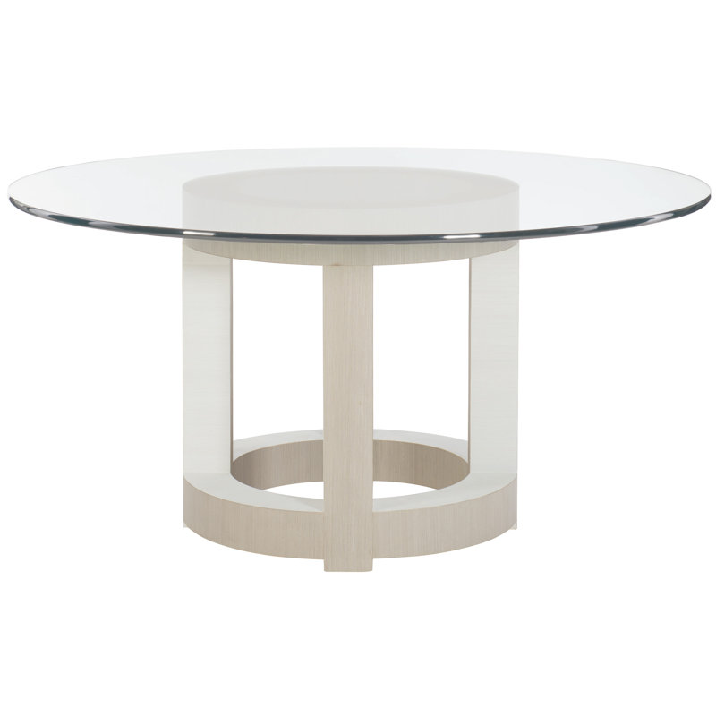 Bernhardt Axiom Round Dining Table, 60" W x 60" L