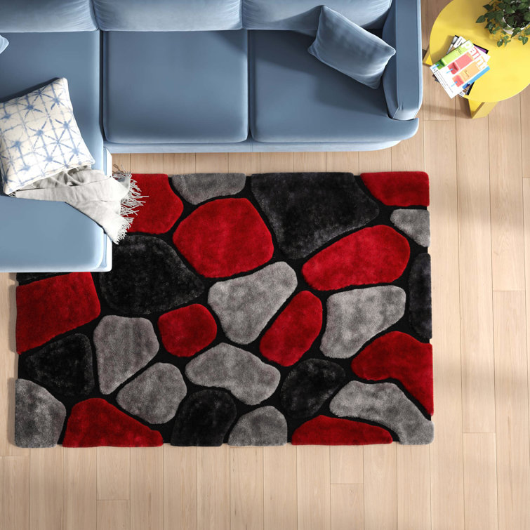Noble House area rug Hand Tufted Rectangle Grey