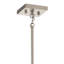 Luminaire suspendu géométrique unique à 4 lumières Brinly