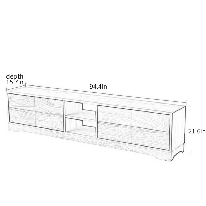 94.4'' Media Console