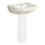 Southhampton Vitreous China U-Shaped Pedestal Bathroom Sink with Overflow-2104426639-2132280278-2132280281