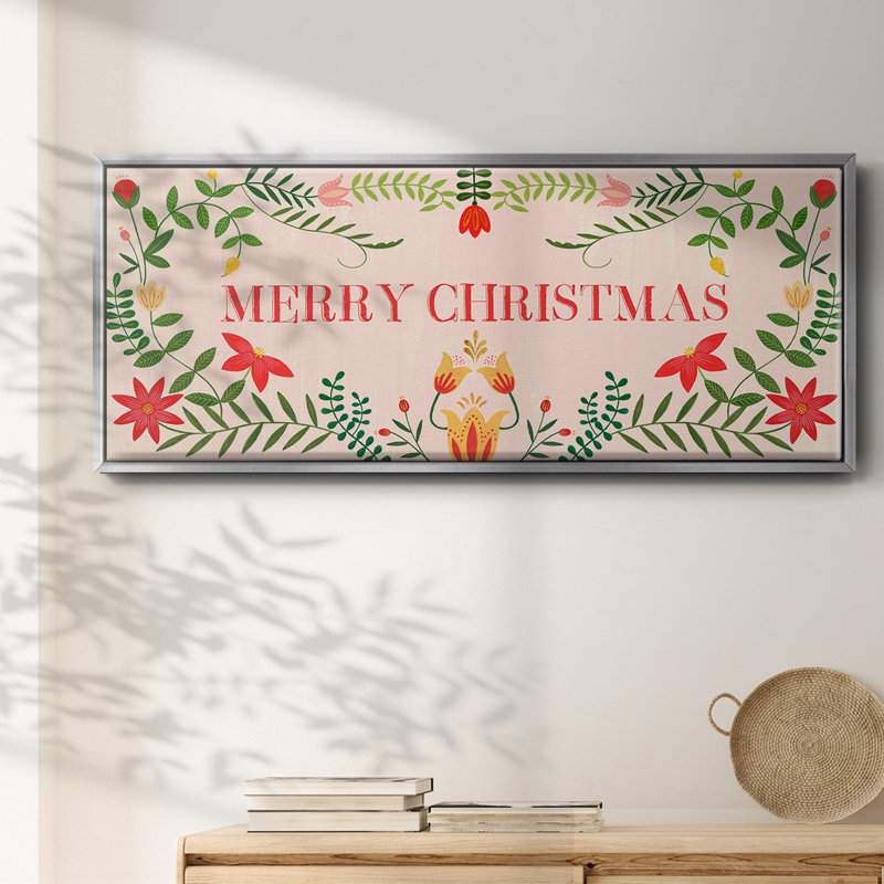 Twelve Days Collection D- Framed Canvas