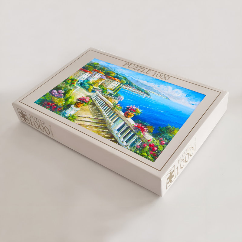 Casse-tête 1000 pièces, 26,8 po x 18,9 po | Conception 100% carton de haute qualité et éclatante | Parfait pour le plaisir en famille, le soulagement du stress et les jeux éducatifs | Cadeau pour adultes et enfants | Dimensions de la boîte: 13,2 po x 9,1 po x 2,0 po