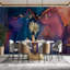 Papier peint abstrait Midnight Aurora Luxury-1001452861