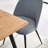 Rectangular with Steel Base Dining Table