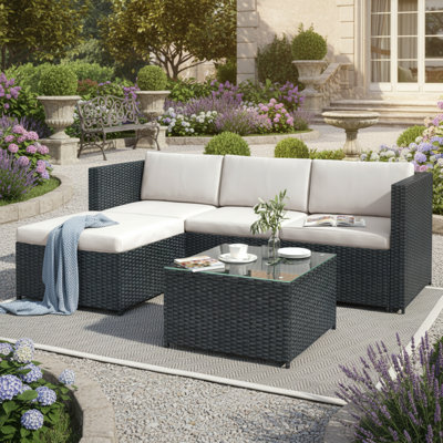 4 - Person Seating Group With Cushions