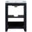 Vintage Style Small Bathroom Vanity Combo, 2 Soft-close Doors