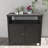 Caetlin Rectangular Wicker/Rattan Outdoor Buffet & Console Table-524207577