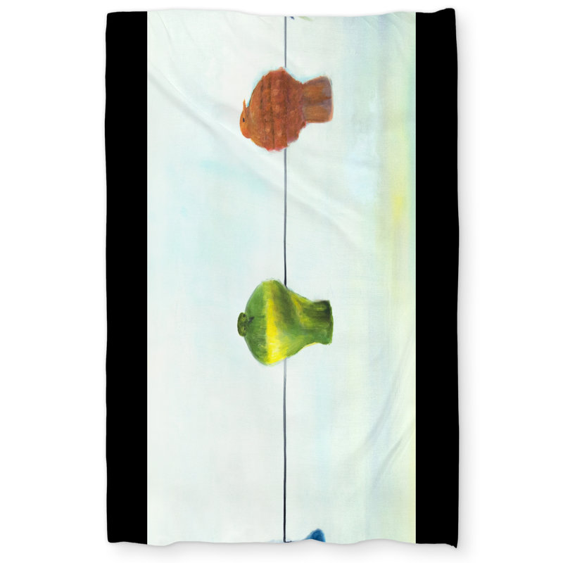 Perched Abstract Birds Duvet Cover | Animals Bedroom Decor