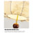 Medieval-style iron and fabric floor lamp