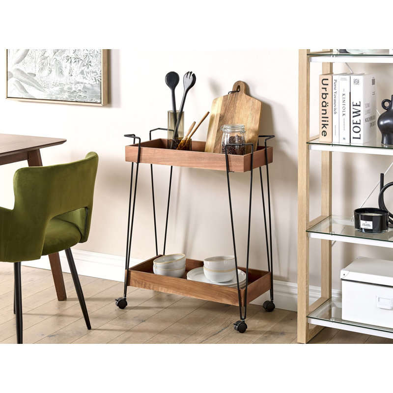 Cohocton Metal Bar Cart