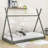 Krisha Twin Size Platform Bed with Slats Support-182132605