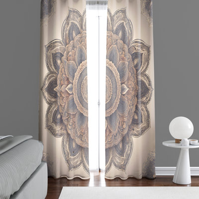 Semi Sheer Curtain Pair