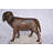 Beagle Dog Standing Made Of Bronze, Statue - Size: 27"L X 14"W X 21"H.