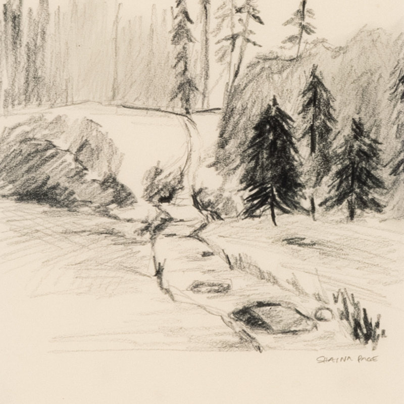 Serene II Print by Shaina Page