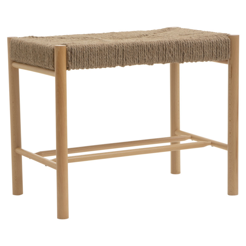 Oboyle Wicker Bench