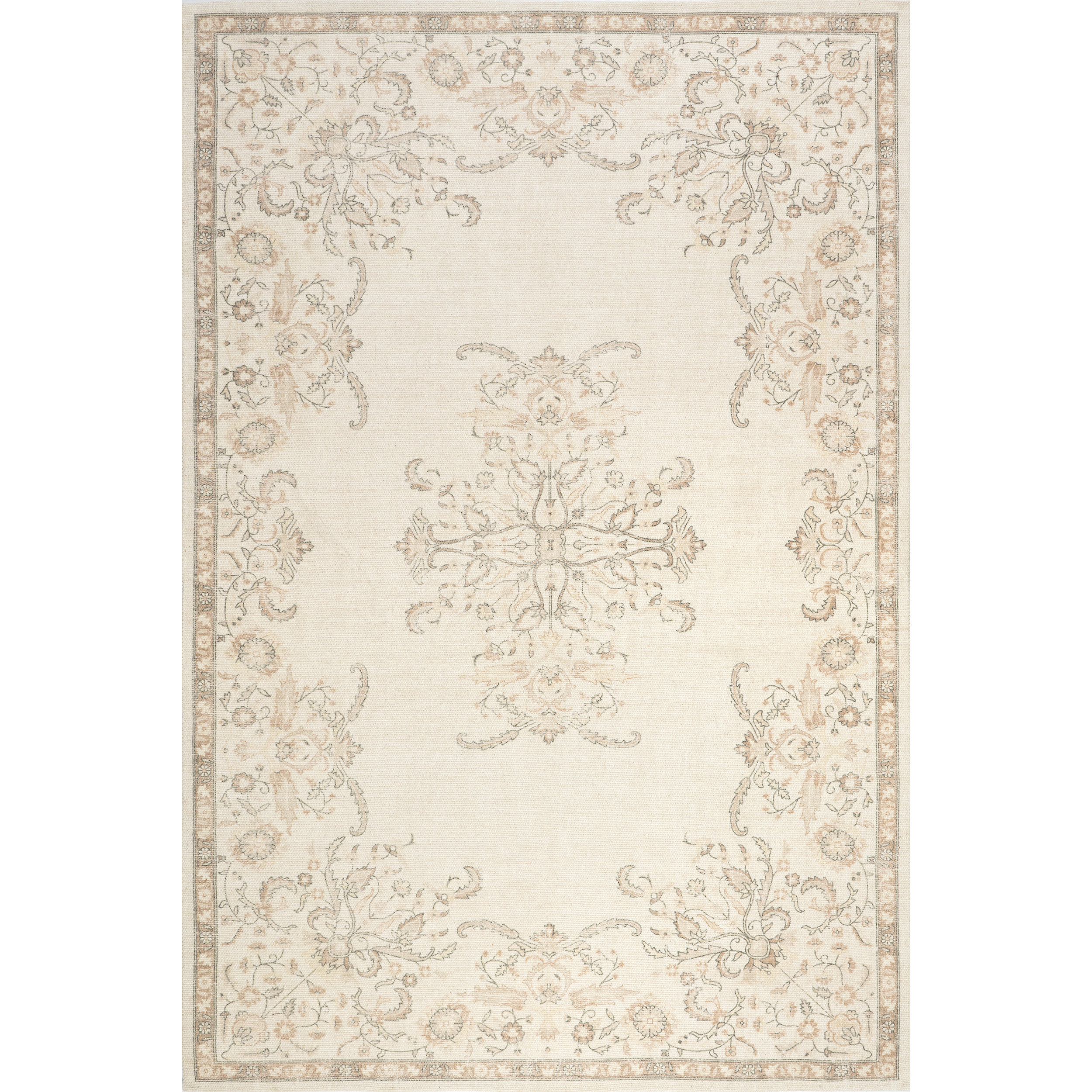 Precia Rug Ophelia & Co. Princesa Medallion Wool and Cotton Area Rug & Reviews ...