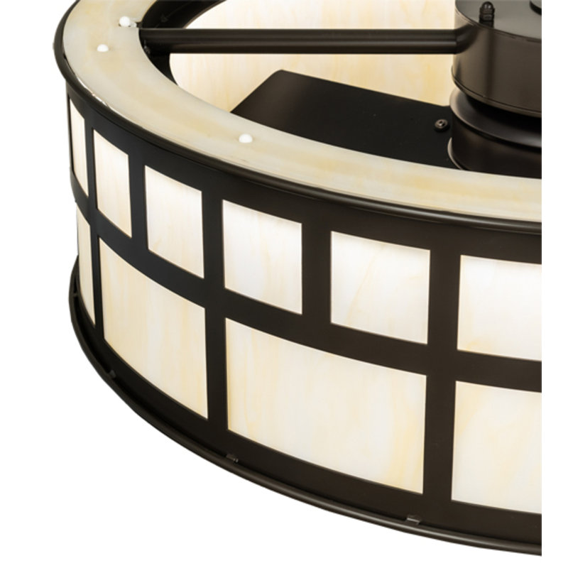Danne LED Downrod Ceiling Fan