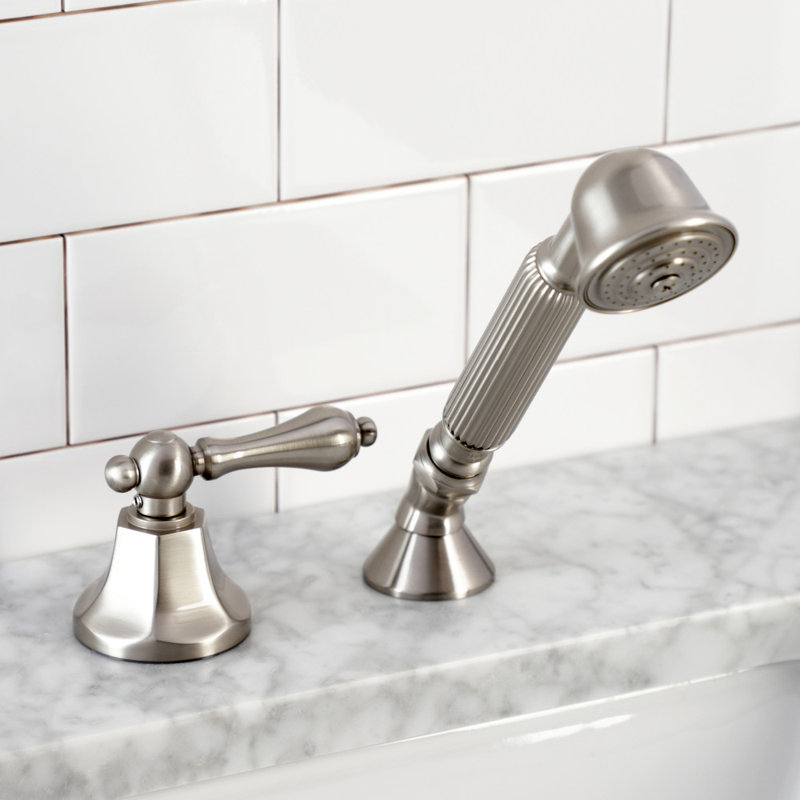 Pomme de douche portative, Nickel brossé