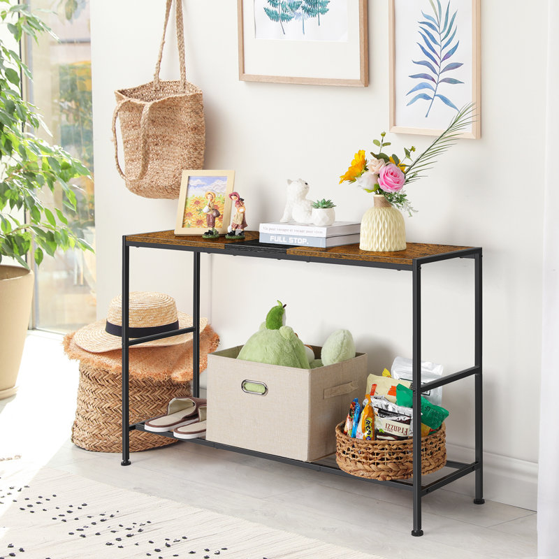 Console de 41 po, Plateau noir / structure noire