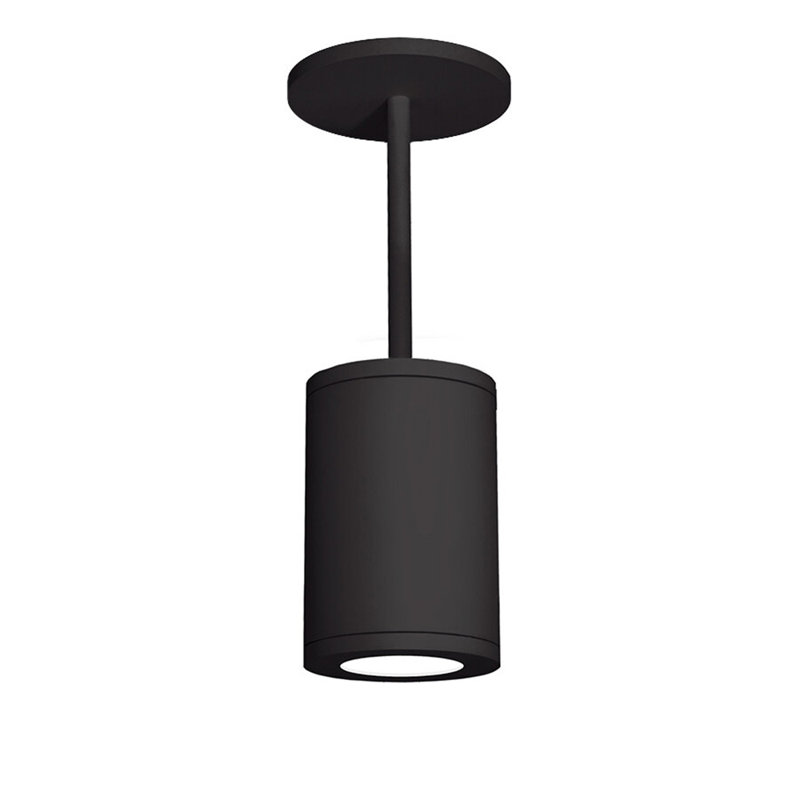 Tube 1 - Light Pendant, 30.98" H x 6" W x 9.53" D, Spot, Black