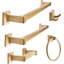 Ensemble de quincaillerie de salle de bain 5 pièces-85637199