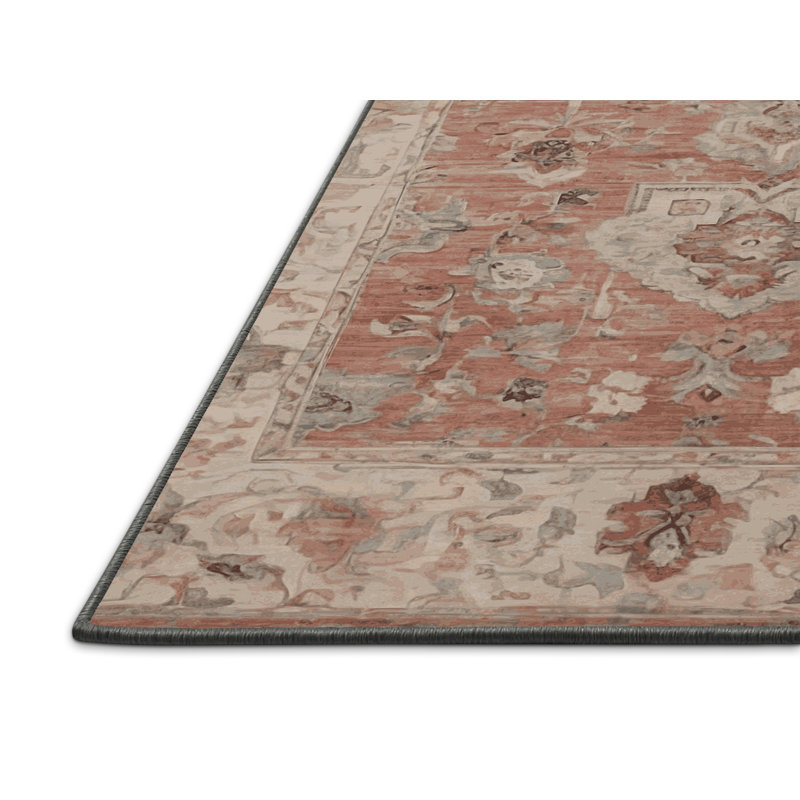 Tapis gris soyeux et moelleux, Carré 6 pi