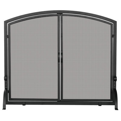 Devillage Iron Fireplace Screen