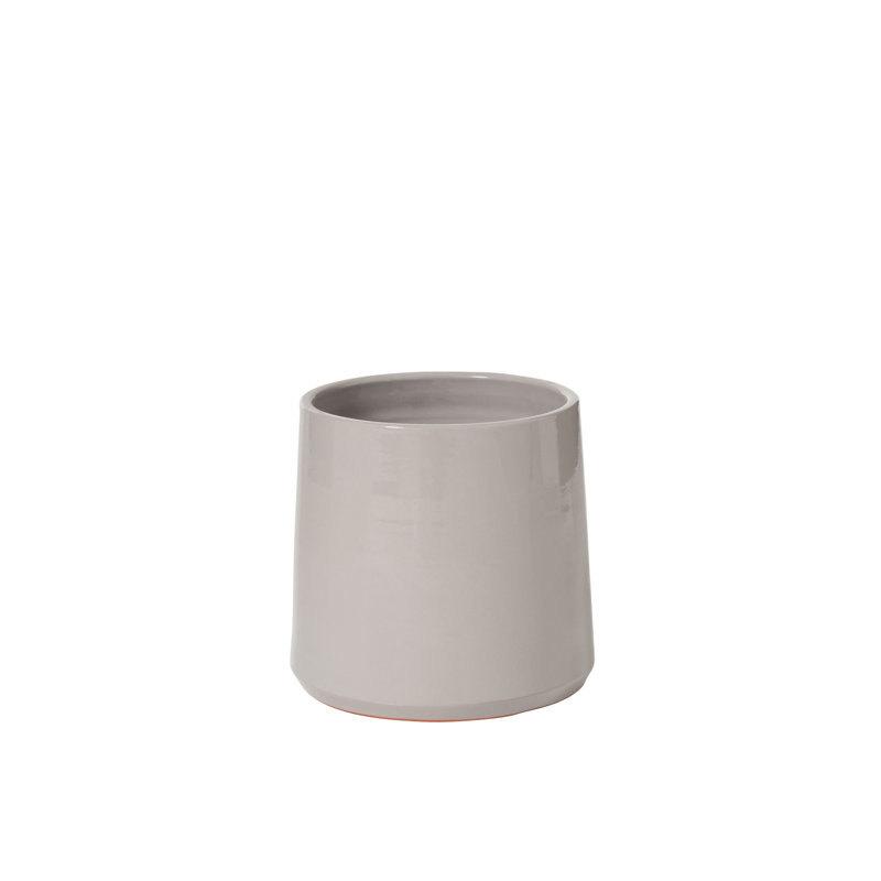 Isaacs Ceramic Pot Planter, Grey, 32cm H 31cm W 31cm D