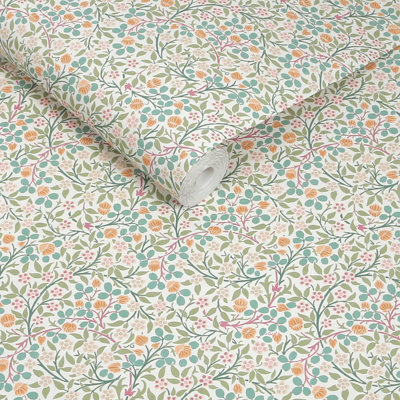  Clover Spring Garden Wallpaper