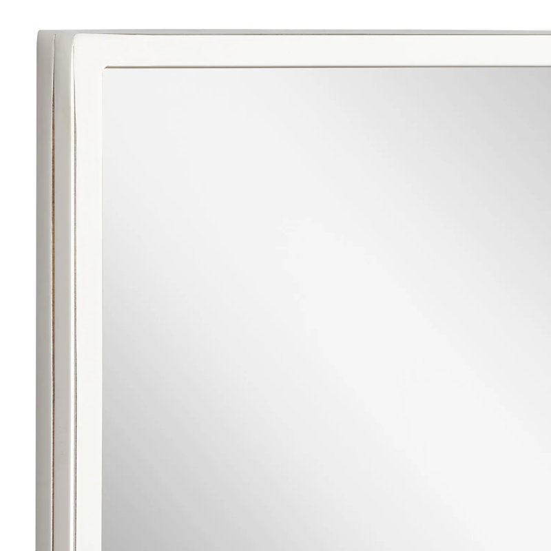 Miroir de salle de bain Carpini, Nickel