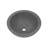 Morro Concrete Handmade Circular Vessel Bathroom Sink-70142592