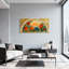 Cadre artistique tendance avec fleurs tropicales-29460561