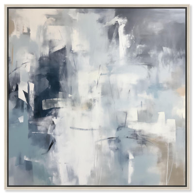 Enigma of Blue Canvas Blue Wall Art by Art Remedy