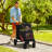 Foldable Standard Stroller Pet Stroller with Storage Smooth Ride with Shock Absorption-91023645