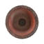 Pot de fleurs Giordano Classic MGO de 52,4 cm de hauteur, avec coupe cannelée, poignées en volute et socle, idéal pour le jardin et la terrasse.-137128703-137128705